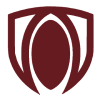 Pro'Tech Rugby logo in deep navy and crimson, representing advanced rugby headgear for concussion protection